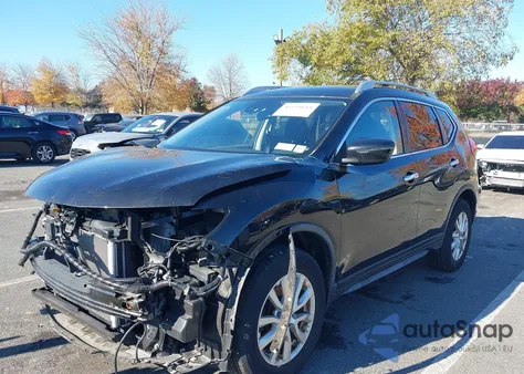 2019 Nissan Rogue Sv z USA, uszkodzony, nr VIN JN8AT2MV7KW393576